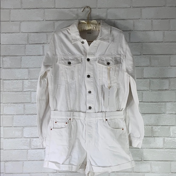 GRLFRND NWT Denim Renada Playsuit Romper - Picture 8 of 16